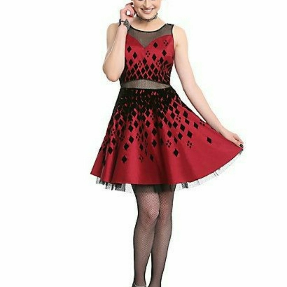 Hot topic Harley Quinn formal dress